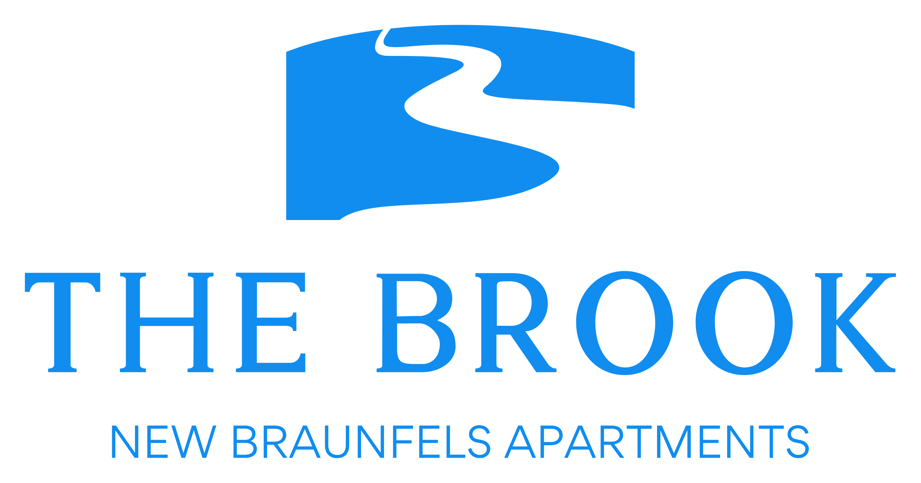 The Brook New Braunfels Apartments logo.